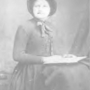 This is Jessie Thistle. She is one of the early members of the Salvation Army church sent to Little Bay. She marries a man from Little Bay named Abraham Tilley.