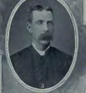 Presbyterian reverend Archibald Gunn. Little Bay's first clergy. He was invited to the town by the Baron himself and resided there from 1878 until 1880.